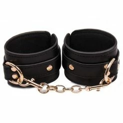 Deals 💯 Bondara Luxe Gilded Cage Faux Leather Ankle Cuffs 🧨 -Bondage Shop Online unnamed file 11