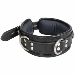 Discount ✨ Bondara Luxe Saddle Leather Heavy Duty Padded Collar 🔔