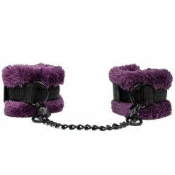 Wholesale 🌟 Bondara Soft Touch Purple Furry Handcuffs ⭐