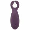 Promo 🎉 Bondara Purple Silicone Rechargeable Vibrating Nipple & Clit Stim 🧨