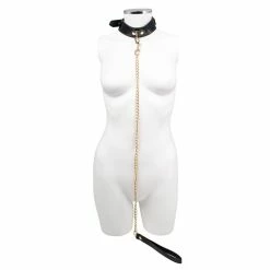 Best deal 🔔 Bondara Luxe Pleasure Prism PU Collar And Leash 🤩 -Bondage Shop Online unnamed file 23