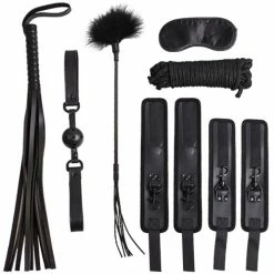 Coupon 🔥 Bondara Intermediate Soft Black Bondage Kit 🤩