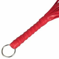 Coupon 👍 Bondara To The Point Red Mini Flogger ? 11 Inch 🔔 -Bondage Shop Online unnamed file 315