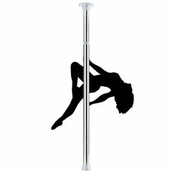 Deals 🔔 Bondara&Sex Silver Static Adjustable Dance Pole ? 85-117 Inch 🛒