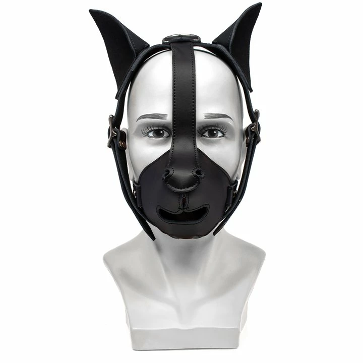 Best Sale ๐ฅฐ Bondara Top ๐ Dog Faux Leather Puppy Mask ๐ 2 Best Sale ๐ฅฐ Bondara Top ๐ Dog Faux Leather Puppy Mask ๐ - Image 2
