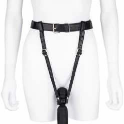 Best Pirce 😀 Bondara Climax Control Faux Leather Wand Harness Belt 😍