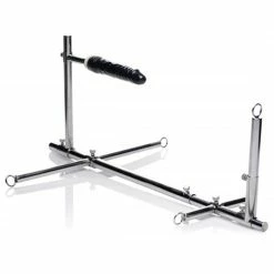 Outlet ❤️ Bondara&Sex Master Series Imprisoned Metal Stockade With Dildo ? 7.5 Inch 🎁 -Bondage Shop Online unnamed file 438