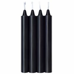 Discount 🔔 Bondara&Sex Ouch! Make Me Melt Black Bondage Candles - 4 Pack 🔥