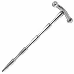 Budget 😍 Torment Ridge Raider Stainless Steel Penis Plug ? 4.6 Inch 🔔