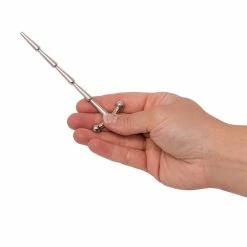 Budget 😍 Torment Ridge Raider Stainless Steel Penis Plug ? 4.6 Inch 🔔 -Bondage Shop Online unnamed file 523