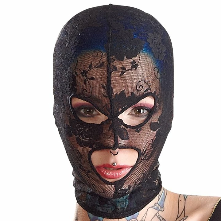 Buy ๐ Bondara&Sex Bad Kitty Black Sheer Lace Hood ๐ฏ 2 Buy ๐ Bondara&Sex Bad Kitty Black Sheer Lace Hood ๐ฏ - Image 2
