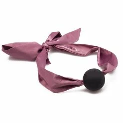 Best reviews of ⭐ Bondara&Sex Bind & Blush Pink Satin Ribbon Tie Ball Gag ⌛