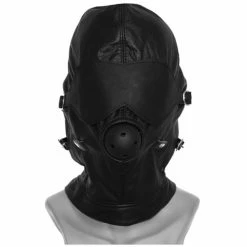 Promo ✨ Torment Leather Bondage Hood With Ball Gag 🥰