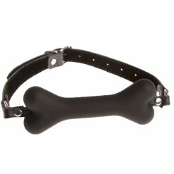 Buy ⌛ Bondara Bad 🦮 Dog Leather And Silicone Bone Bit Gag 😀