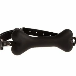 Buy ⌛ Bondara Bad 🦮 Dog Leather And Silicone Bone Bit Gag 😀 -Bondage Shop Online unnamed file 617