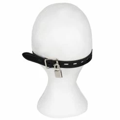 Deals ✔️ Bondara Black Silicone Ball Gag With Padlock ✨ -Bondage Shop Online unnamed file 642