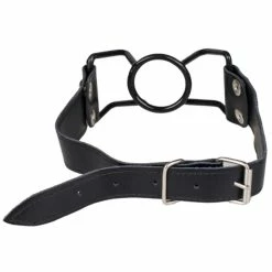 Budget 🛒 Bondara Luxe Black Leather Spider Mouth Gag 🥰 -Bondage Shop Online unnamed file 665