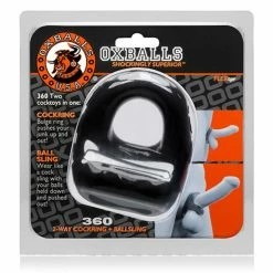 Hot Sale 🎁 Oxballs 360 Black Cock Ring & Ball Stretcher ? 26mm 😀 -Bondage Shop Online unnamed file 698