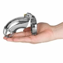 Cheapest 😀 Torment Stainless Steel Exhibition Chastity Cage 😀 -Bondage Shop Online unnamed file 739