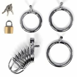 Best deal 🎉 Bondara Cockscrew Stainless Steel Adjustable Chastity Cage 🎉 -Bondage Shop Online unnamed file 750