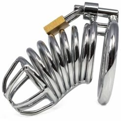 Best deal 🎉 Bondara Cockscrew Stainless Steel Adjustable Chastity Cage 🎉 -Bondage Shop Online unnamed file 752