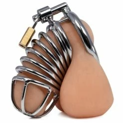 Best deal 🎉 Bondara Cockscrew Stainless Steel Adjustable Chastity Cage 🎉 -Bondage Shop Online unnamed file 753