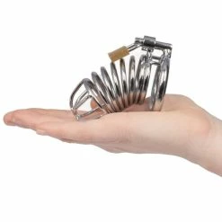 Best deal 🎉 Bondara Cockscrew Stainless Steel Adjustable Chastity Cage 🎉 -Bondage Shop Online unnamed file 754