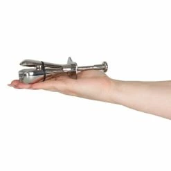 Cheap 🥰 Torment Stainless Steel Anal Locking Plug 👏 -Bondage Shop Online unnamed file 778