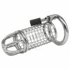 Outlet 👍 Torment Matrix Stainless Steel Padlocked Chastity Cage ⭐