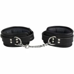 Brand new 🔔 Bondara Luxe Saddle Leather Heavy Duty Padded Ankle Cuffs ✔️