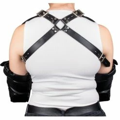 Cheap ⭐ Bondara Luxe Black PVC Elbow Restraints And Mittens 🔥 -Bondage Shop Online unnamed file 98